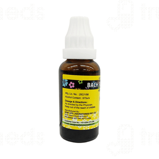 New Life Bach Flower Mimulus 30 Dilution 30ml