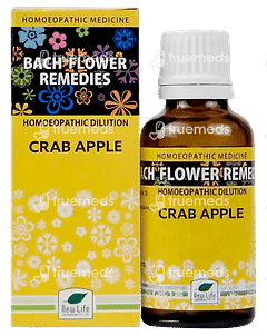 New Life Bach Flower Crab Apple 30 Dilution 30ml New Life Bach Flower Crab Apple 30 Dilution 30ml