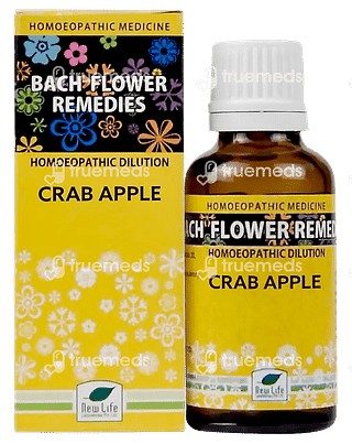 New Life Bach Flower Crab Apple 30 Dilution 30 ML