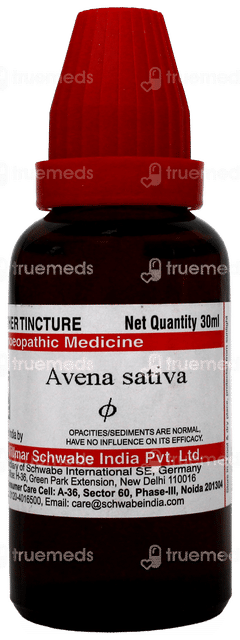 Dr Willmar Schwabe Avena Sativa Q Mother Tincture 30Ml