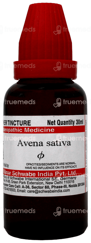 Dr Willmar Schwabe Avena Sativa Q Mother Tincture 30Ml