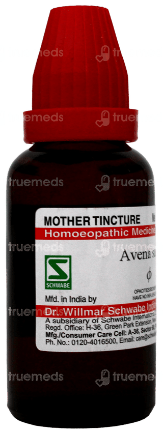 Dr Willmar Schwabe Avena Sativa Q Mother Tincture 30Ml
