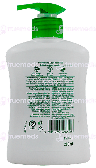 Dettol Original Liquid Handwash 200 ML