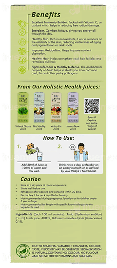 Sri Sri Tattva Amla No Added Sugar Juice 1 L