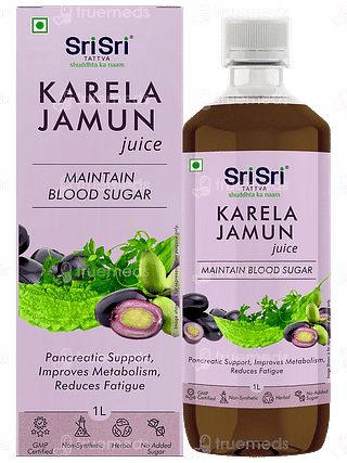 Sri Sri Tattva Karela Jamun No Added Sugar Juice 1 L