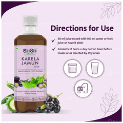 Sri Sri Tattva Karela Jamun No Added Sugar Juice 1 L Sri Sri Tattva Karela Jamun No Added Sugar Juice 1 L