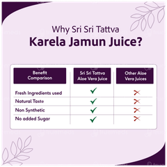 Sri Sri Tattva Karela Jamun No Added Sugar Juice 1 L Sri Sri Tattva Karela Jamun No Added Sugar Juice 1 L