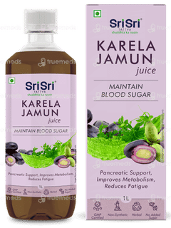 Sri Sri Tattva Karela Jamun No Added Sugar Juice 1 L Sri Sri Tattva Karela Jamun No Added Sugar Juice 1 L