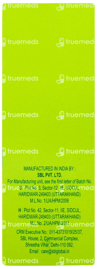 Sbl Nux Vomica 30c Dilution 30ml