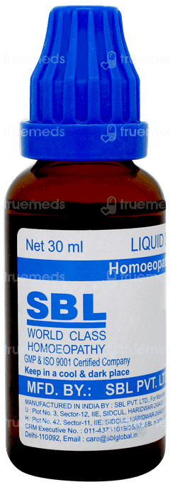 Sbl Nux Vomica 30c Dilution 30ml