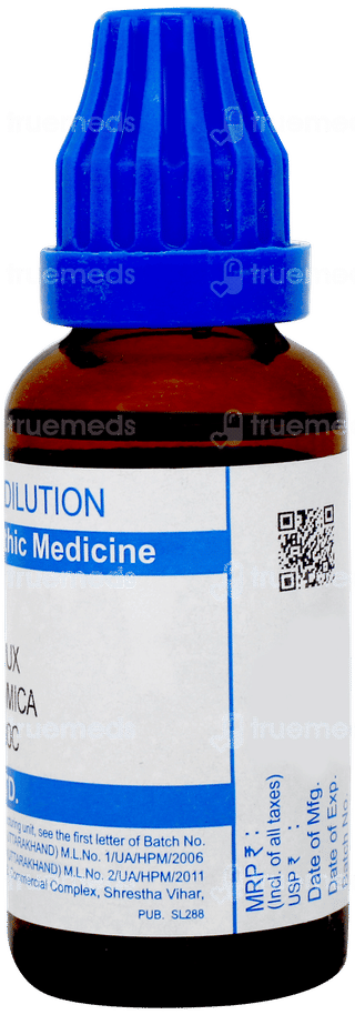 Sbl Nux Vomica 30c Dilution 30ml