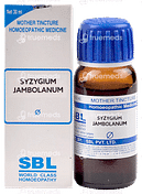 Sbl Syzygium Jambolanum Mother Tincture 30 ML