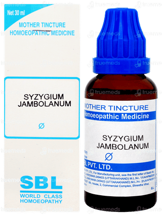 Sbl Syzygium Jambolanum Q Mother Tincture 30ml