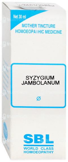 Sbl Syzygium Jambolanum Q Mother Tincture 30ml
