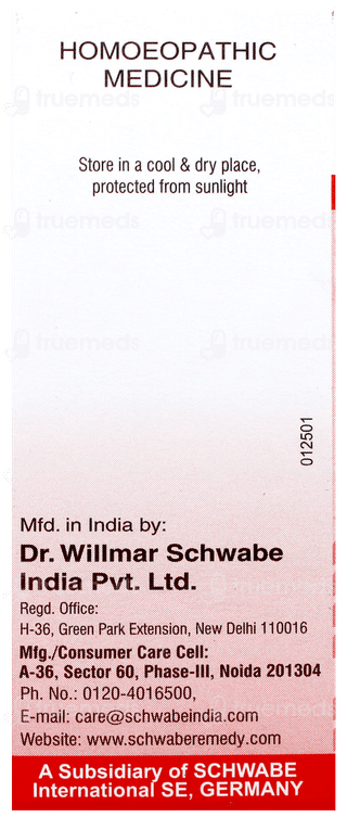 Dr Willmar Schwabe Cydonia Vulgaris 30Ch Dilution 30Ml
