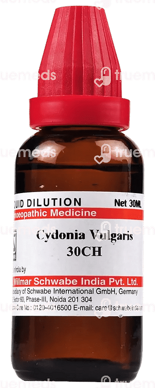 Dr Willmar Schwabe India Cydonia Vulgaris 30 Ch Dilution 30 ML