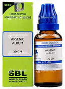 Sbl Arsenicum Album 30 Ch Dilution 30 ML