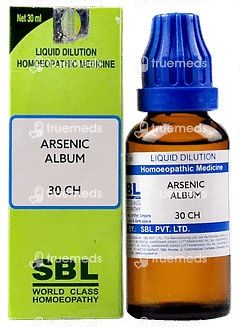 Sbl Arsenicum Album 30 Ch Dilution 30 ML