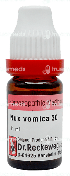 Dr Reckeweg Nux Vomica 30 Ch Dilution 11 ML