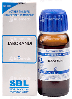 Sbl Jaborandi Q Mother Tincture 30ml Sbl Jaborandi Q Mother Tincture 30ml