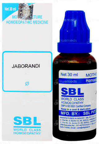 Sbl Jaborandi Q Mother Tincture 30ml