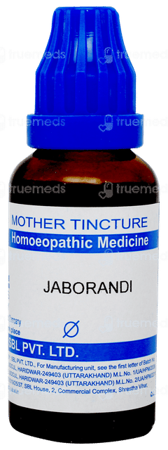 Sbl Jaborandi Q Mother Tincture 30ml