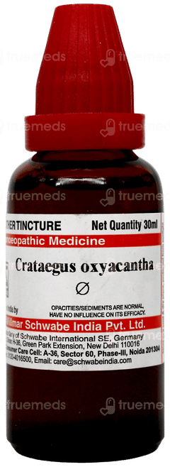 Dr Willmar Schwabe Crataegus Oxyacantha Q Mother Tincture 30Ml