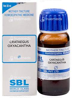 Sbl Crataegus Oxyacantha Q Mother Tincture 30ml