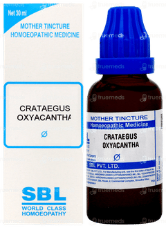 Sbl Crataegus Oxyacantha Q Mother Tincture 30ml