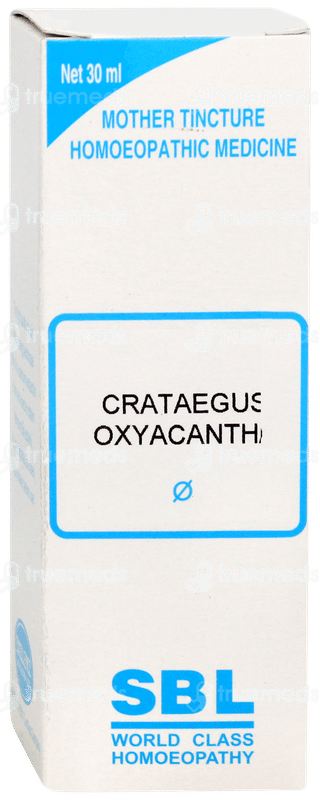 Sbl Crataegus Oxyacantha Q Mother Tincture 30ml