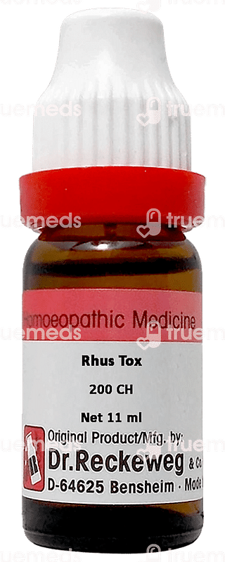 Dr Reckeweg Rhus Tox 200 Ch Dilution 11 ML