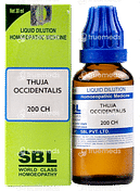 Sbl Thuja Occidentalis 200 Ch Dilution 30 ML