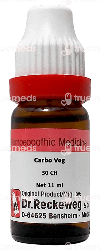 Dr Reckeweg Carbo Veg 30 Ch Dilution 11 ML