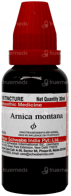 Dr Willmar Schwabe Arnica Montana Q Mother Tincture 30Ml