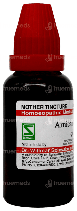 Dr Willmar Schwabe Arnica Montana Q Mother Tincture 30Ml