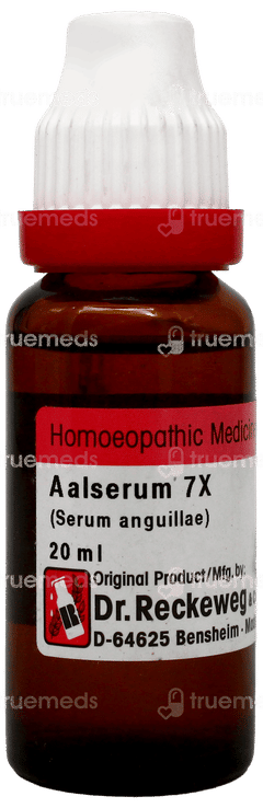 Dr Reckeweg Aalserum 7X Mother Tincture 20Ml