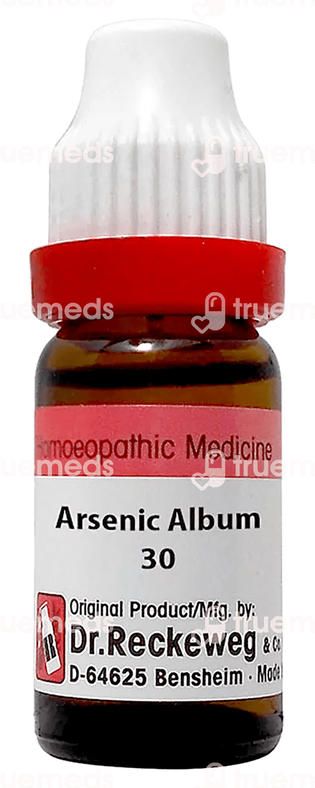 Dr Reckeweg Arsenicum Album 30 Dilution 11 ML