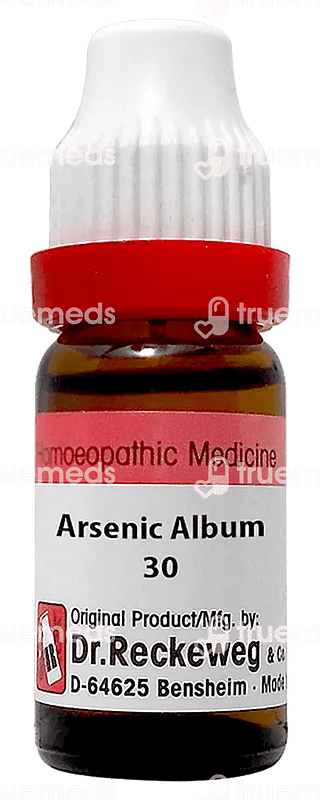 Dr Reckeweg Arsenicum Album 30 Dilution 11 ML