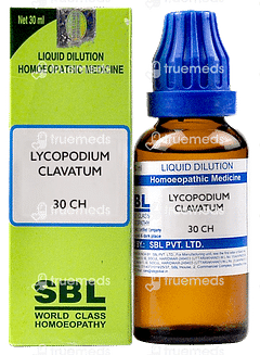 Sbl Lycopodium Clavatum 30 Ch Dilution 30 ML