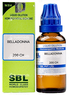 Sbl Belladonna 200 Ch Dilution 30 ML