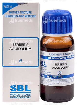 Sbl Berberis Aquifolium Mother Tincture 30 ML