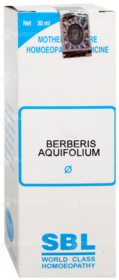 Sbl Berberis Aquifolium Q Mother Tincture 30Ml