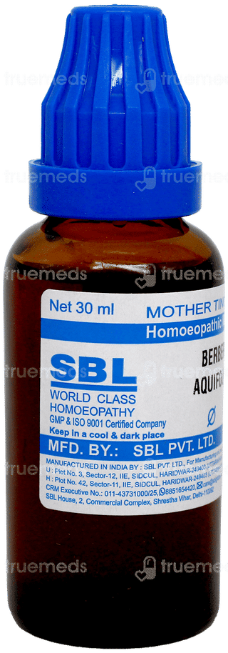 Sbl Berberis Aquifolium Q Mother Tincture 30Ml