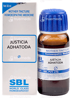 Sbl Justicia Adhatoda Mother Tincture 30 ML