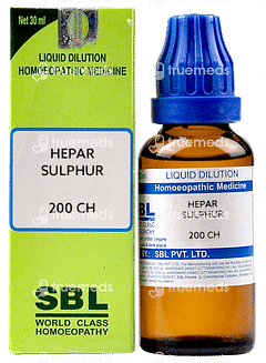 Sbl Hepar Sulphur 200 Ch Dilution 30 ML