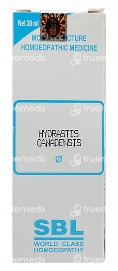 Sbl Hydrastis Canadensis Q Mother Tincture 30ml Sbl Hydrastis Canadensis Q Mother Tincture 30ml
