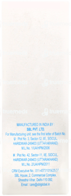 Sbl Hydrastis Canadensis Q Mother Tincture 30ml