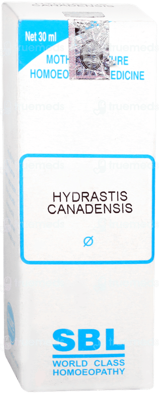 Sbl Hydrastis Canadensis Q Mother Tincture 30ml