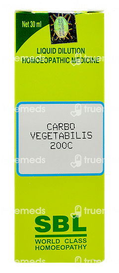 Sbl Carbo Vegetabilis 200ch Dilution 30ml Sbl Carbo Vegetabilis 200ch Dilution 30ml