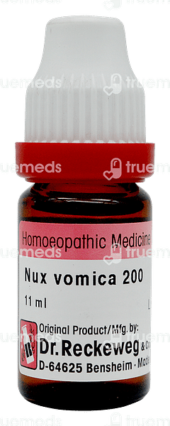 Dr Reckeweg Nux Vomica 200 Ch Dilution 11 ML